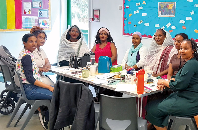 Our outreach team helps to support family carers in the community