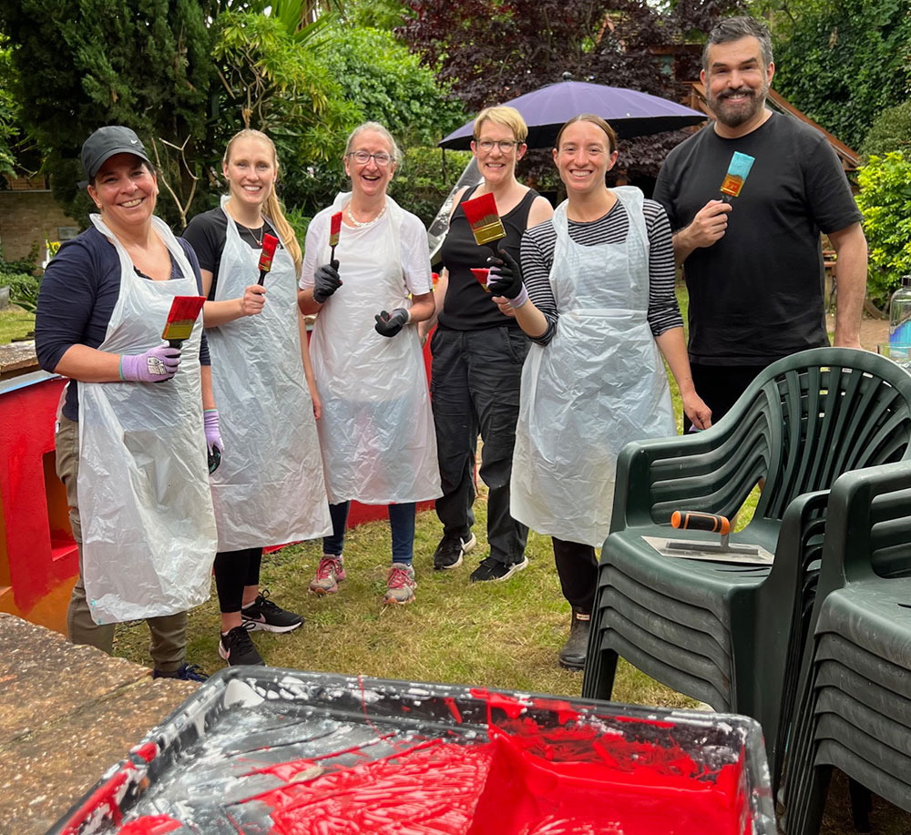 Garden make-over at Camden Road