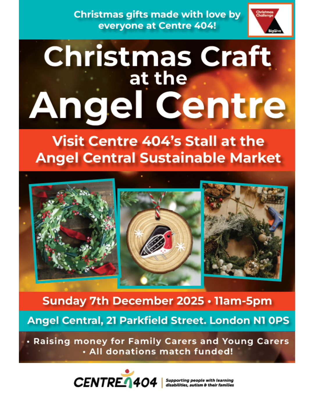 Christmas Craft Market Stall (Angel Central Islington Shopping Centre)